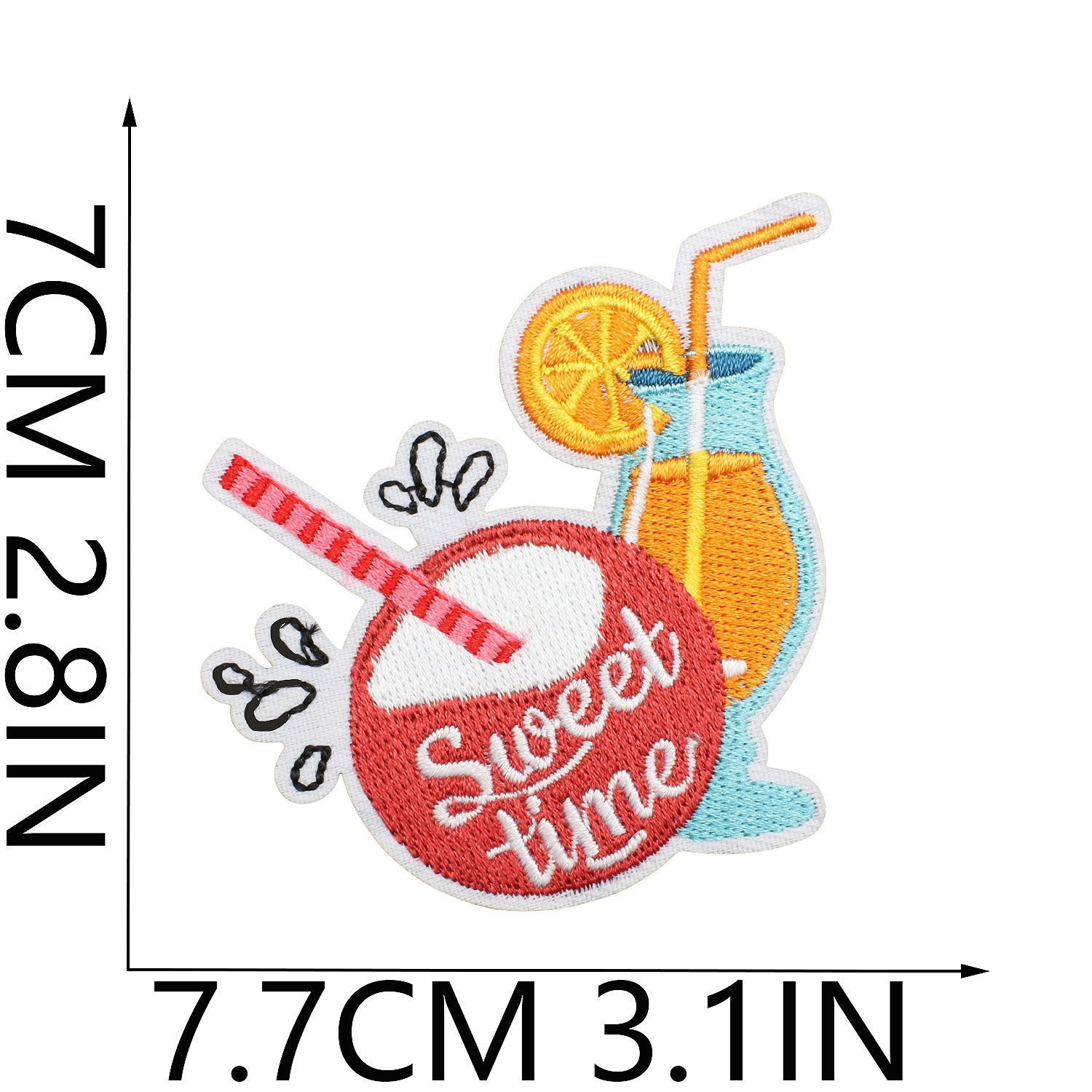 Wholesale Trendy Summer Beach Embroidered Patches For Clothing Vacation Decorative DIY Accessory For Resale
