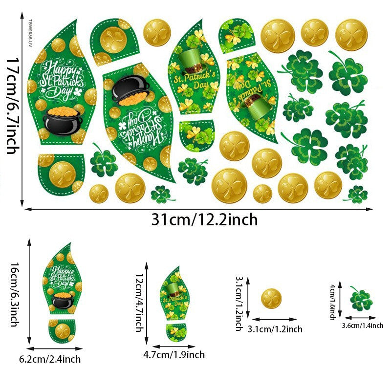 Wholesale St. Patrick's Day Window Stickers Decoration