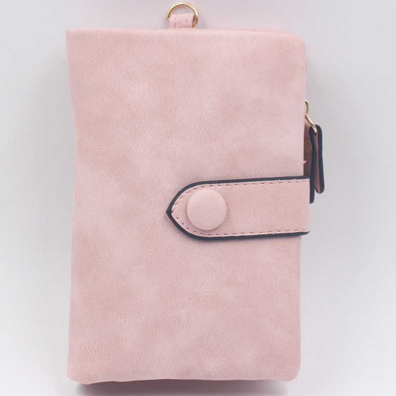 Wholesale PU Short Multi Card Ladies Wallet