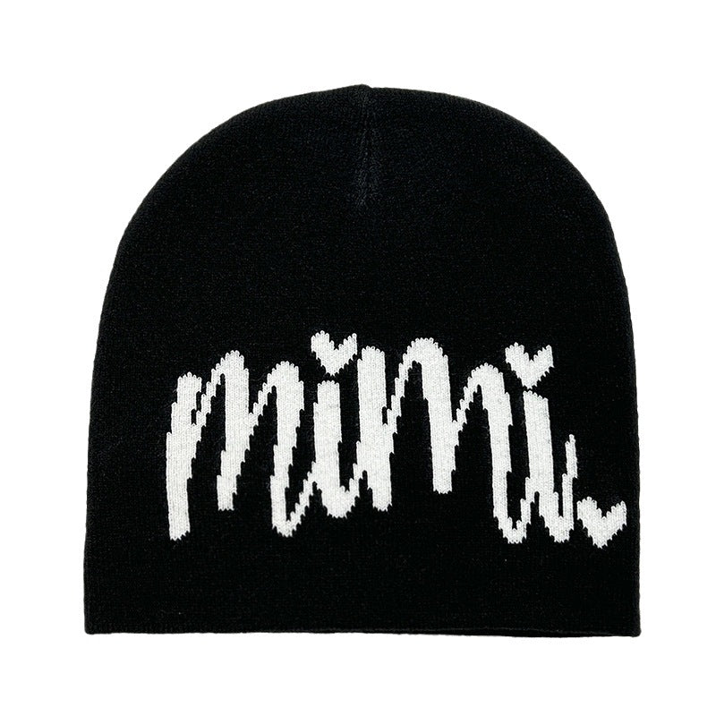 Wholesale Letter Knitted Hat Simple Woolen Hat