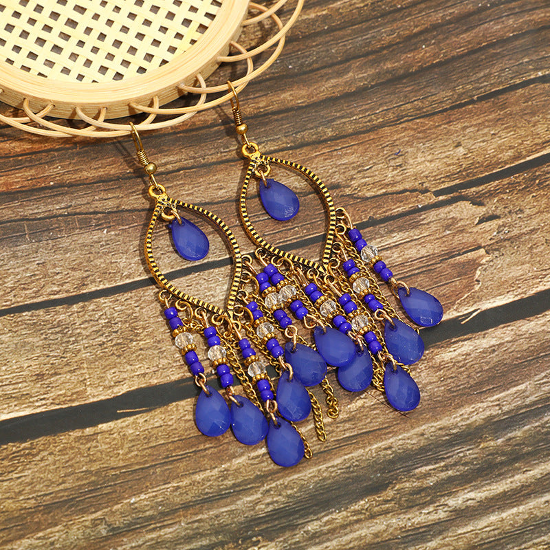 Wholesale Retro Creative High-end Bohemian Ethnic Style Earrings