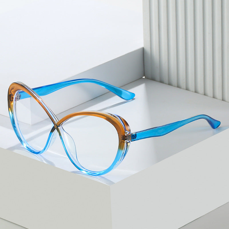 Wholesale Contrast Color Stitching Anti-blue Light Flat Mirror