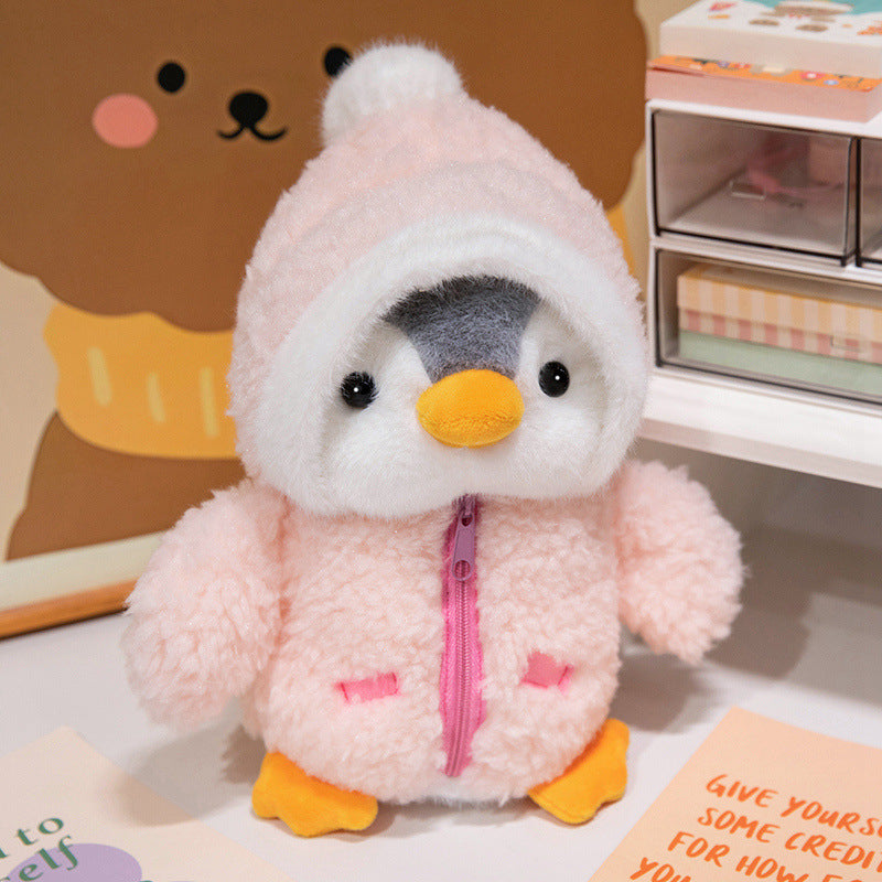 Wholesale Cute Drag Penguin Doll Plush Toy Children's Companion Doll