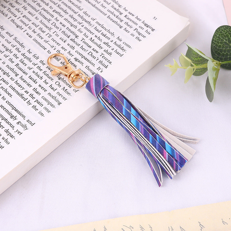 Wholesale Tassel pendant leopard print snake print fashion trend key accessories