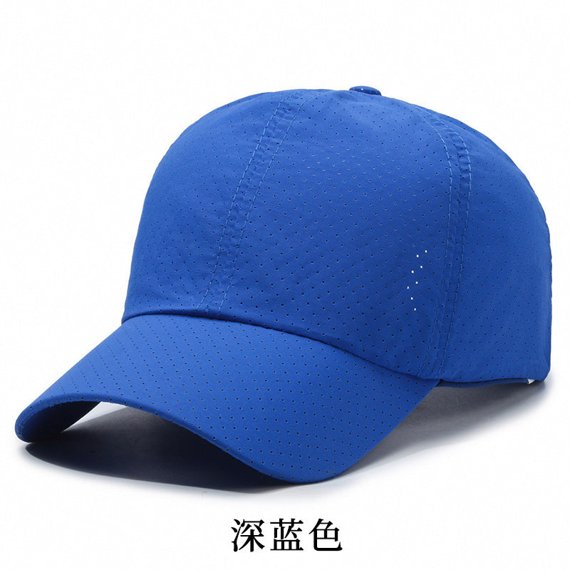 Wholesale Summer Outdoor Casual Quick-drying Punched Mesh Riding Sports Mesh Baseball Cap