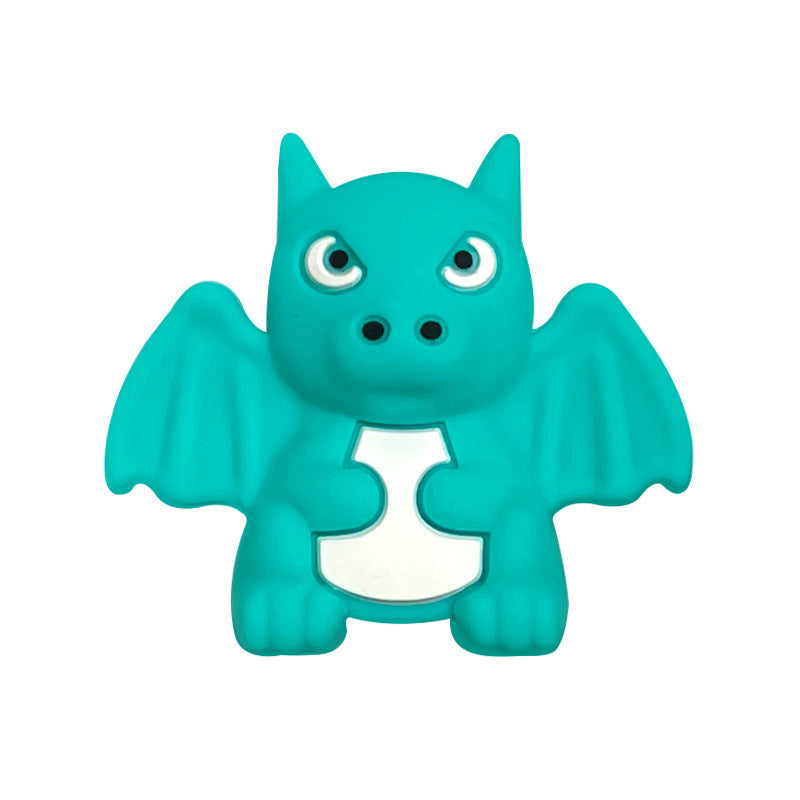 Wholesale 10pcs small flying dragon animal cartoon 3D focal beads