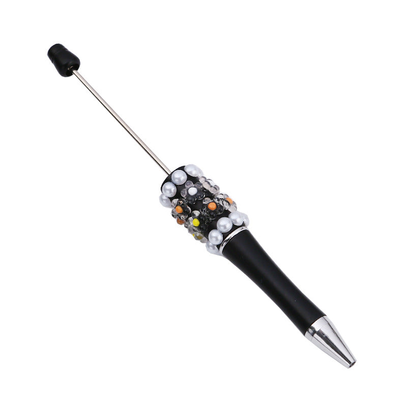 Wholesale Beadable Pens DIY Patch Pearl Flower Beadable Pen