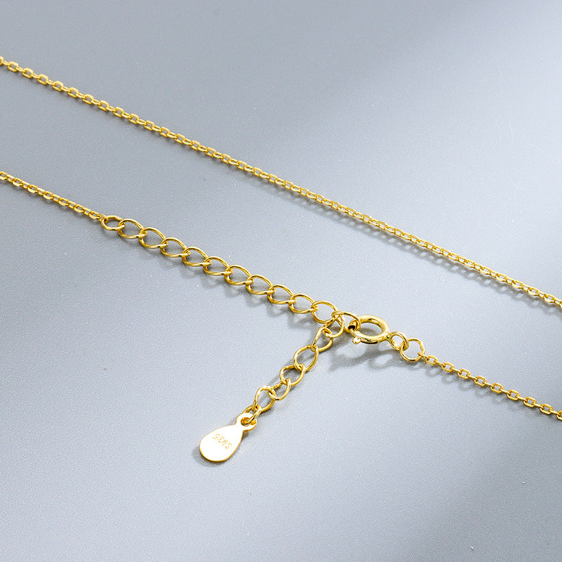 Wholesale S925 Sterling Silver Pendant Free Single Chain Box DIY Clavicle Chain