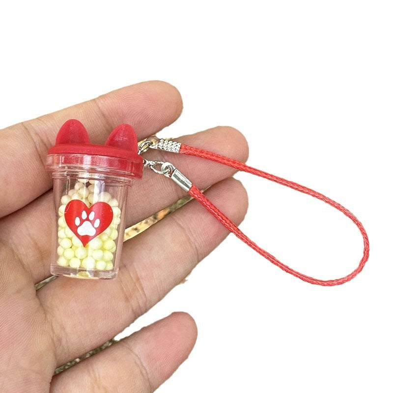 Wholesale  Mini Cartoon Kettle Pendant  Cup Model Accessories