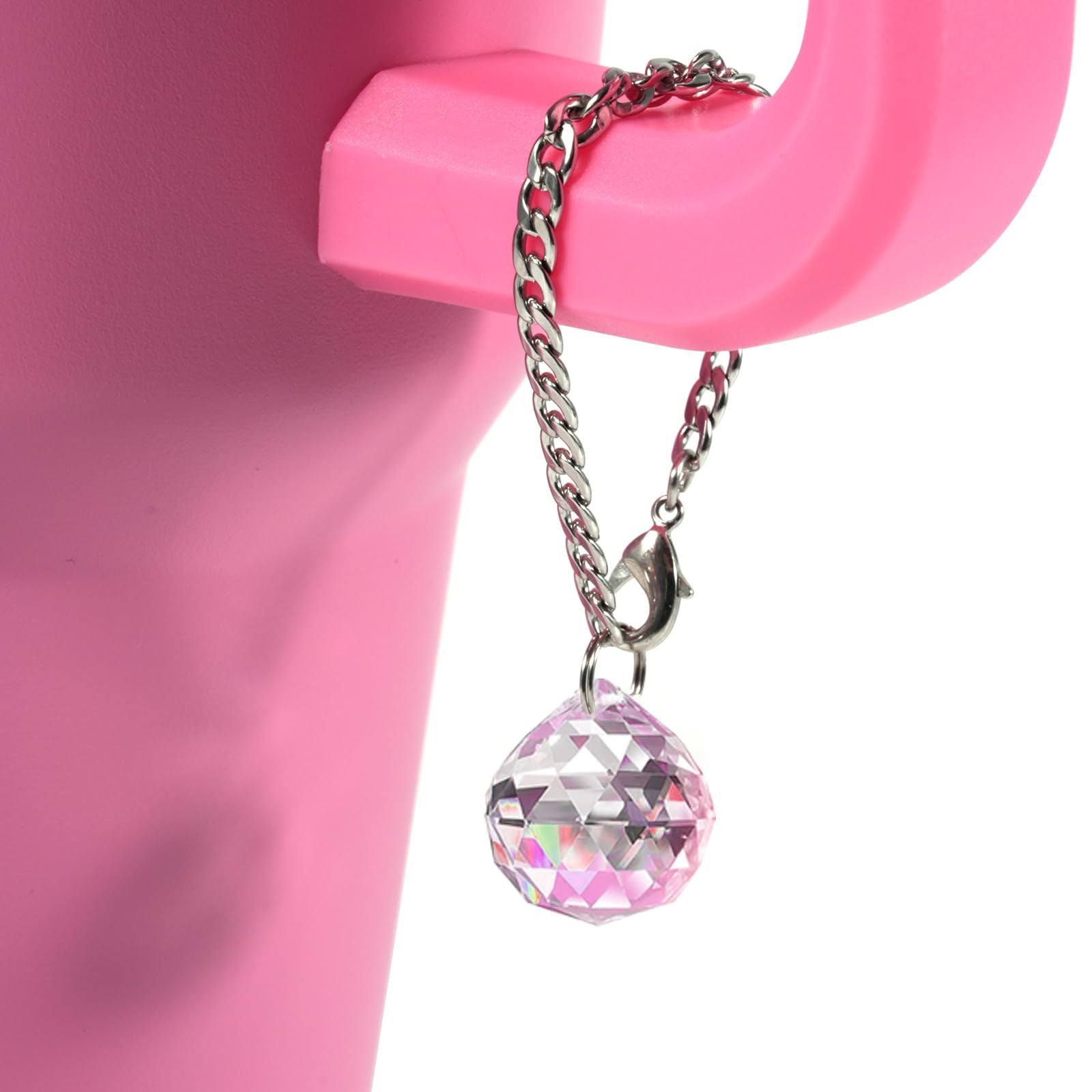 Wholesale Water Cup Handle Pendant Crystal Ball Doll Pendant Cup Accessories