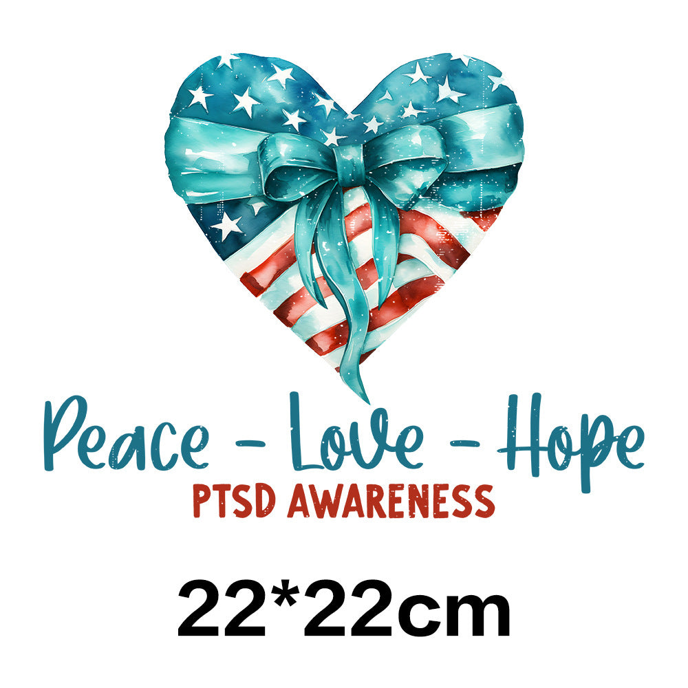 Wholesale Veteran  Letters UV DTF Ready To Press Transfers Wraps