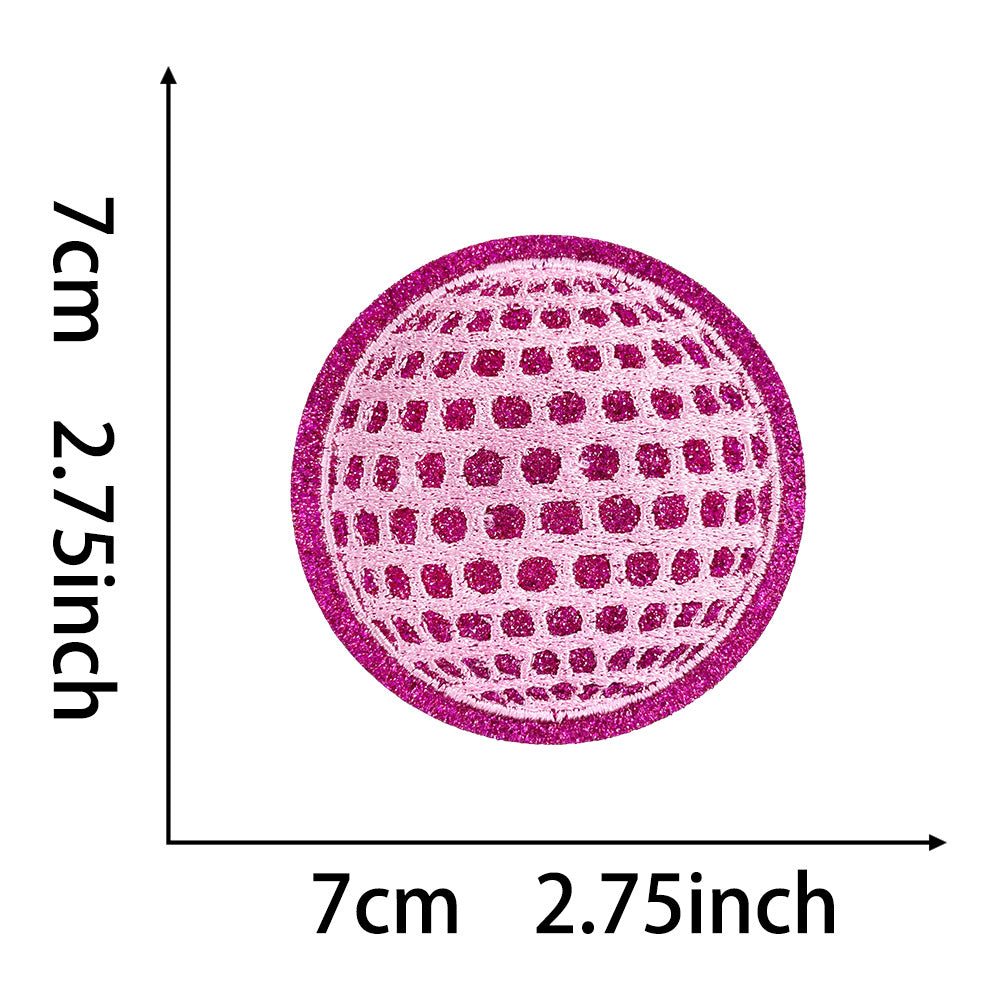 Wholesale Summer Beach Outdoor Seahorse Planet Surfboard Embroidery DIY Patches