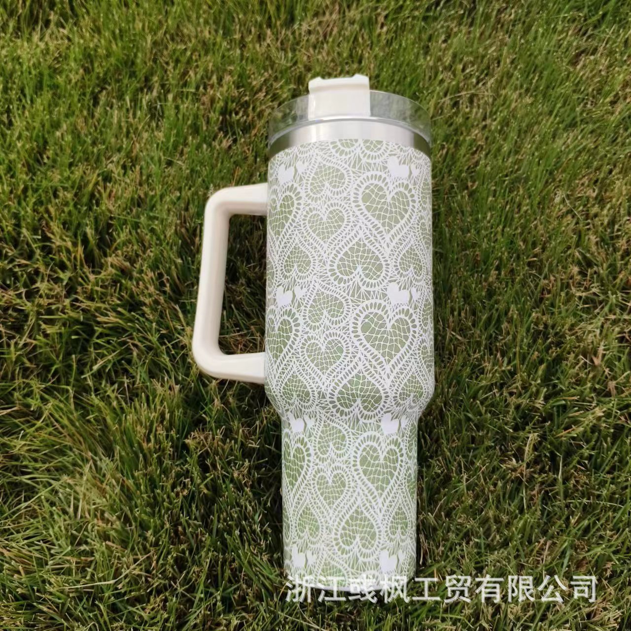 Wholesale Valentine's Day New Love Cup Generation 40Oz Car Cup ice cream cup Car Cup 5D printing