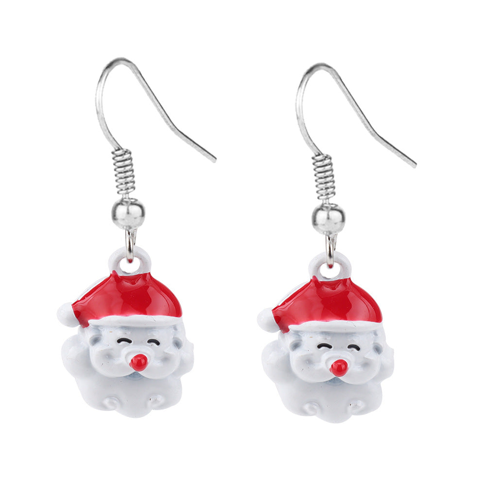 Wholesale Christmas Tree  Snowman Earrings