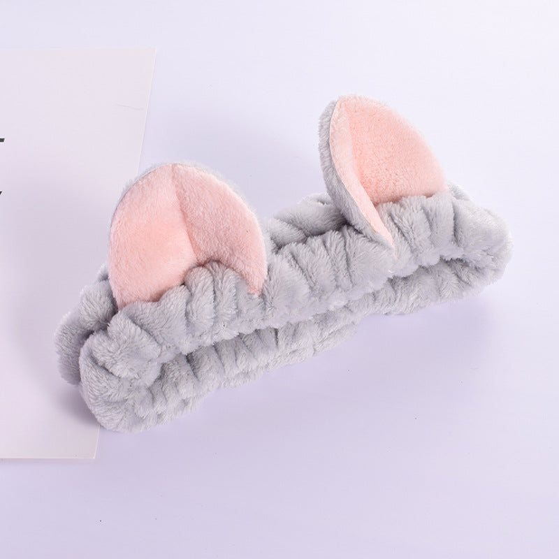 Wholesale Fold Ear Cat Autumn and Winter Style Plush Headband