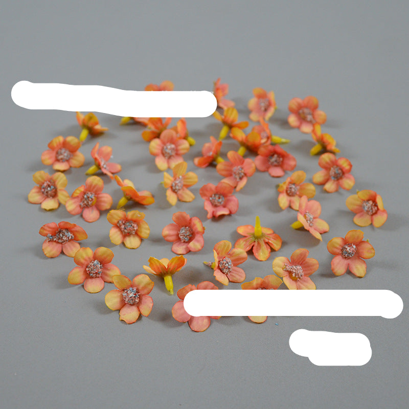 Wholesale Simulation flower mini Daisy cute wild chrysanthemum flower DIY wreath hat accessories various scene layout