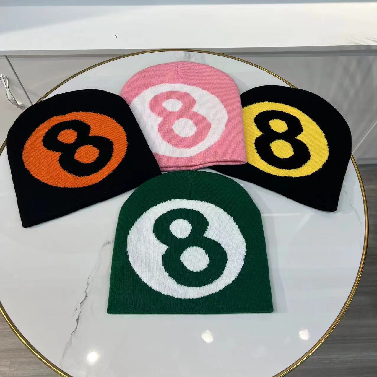 Wholesale ruffian handsome trendy warm and cold-proof cute couple wool beanie