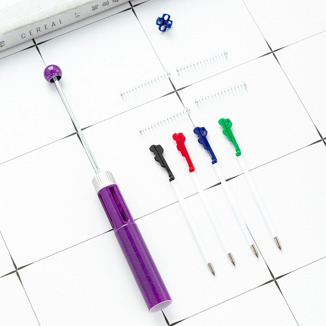 Wholesale Beadable Pens Multi-color Plastic Pens