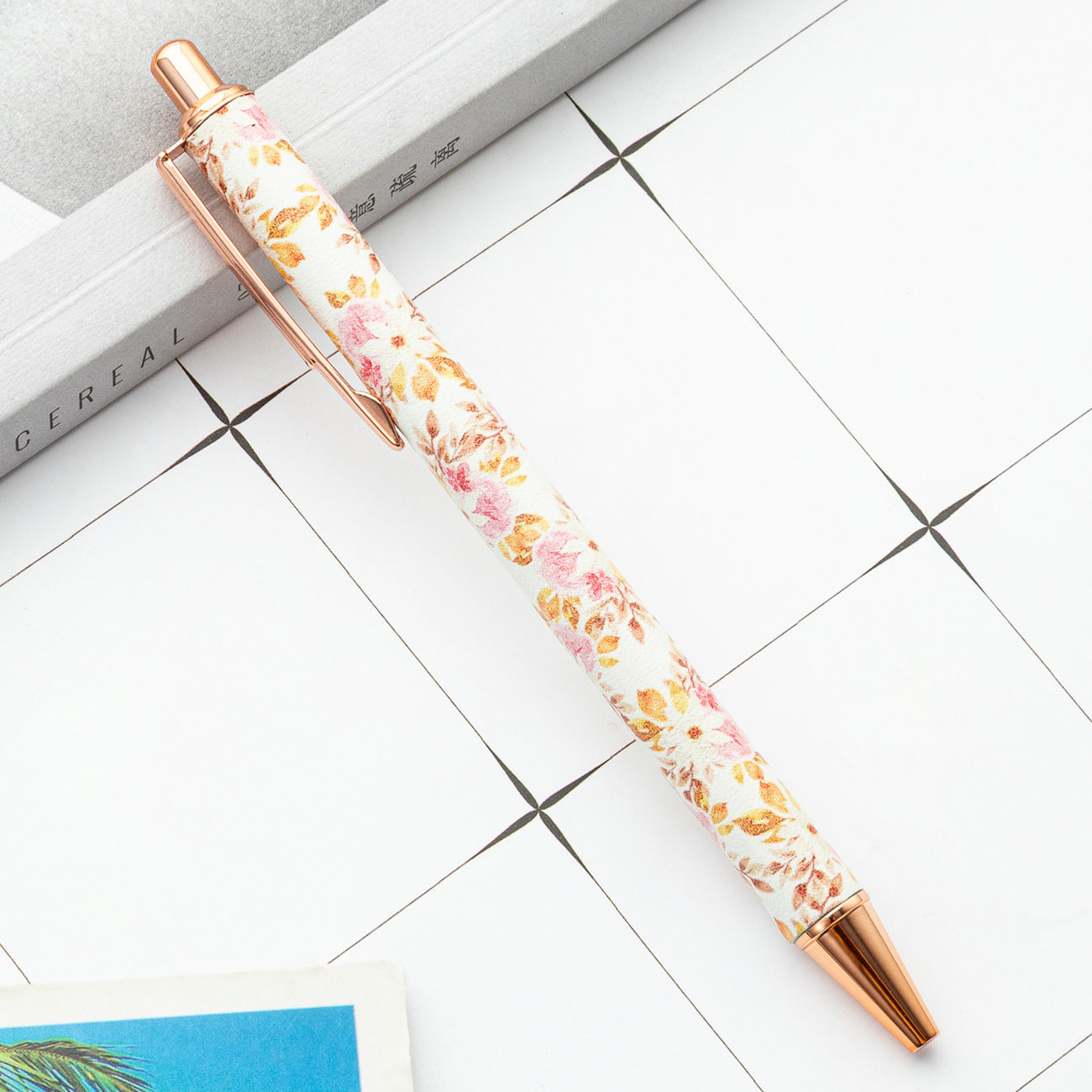 Whoelsale Pens Fashion Flower Metal Pen