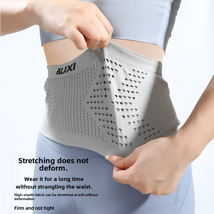 Wholesale Running waist bag multifunctional close-fitting outdoor invisible mobile phone bag men and women knitted water-repellent sports waist bag