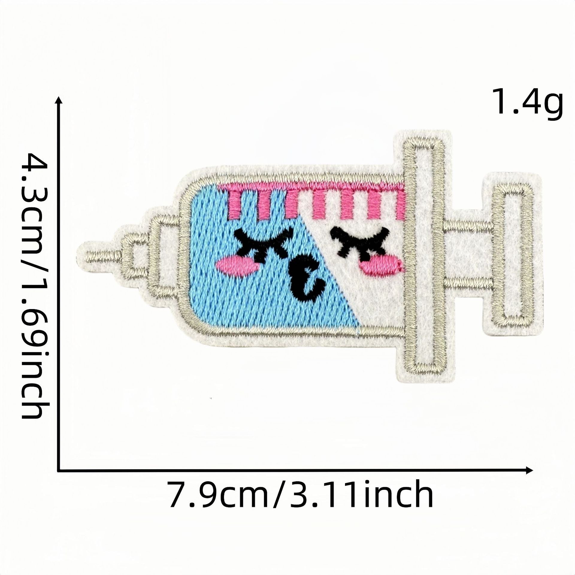 Wholesale Medical embroidery cloth patches embroidery iron-on patches