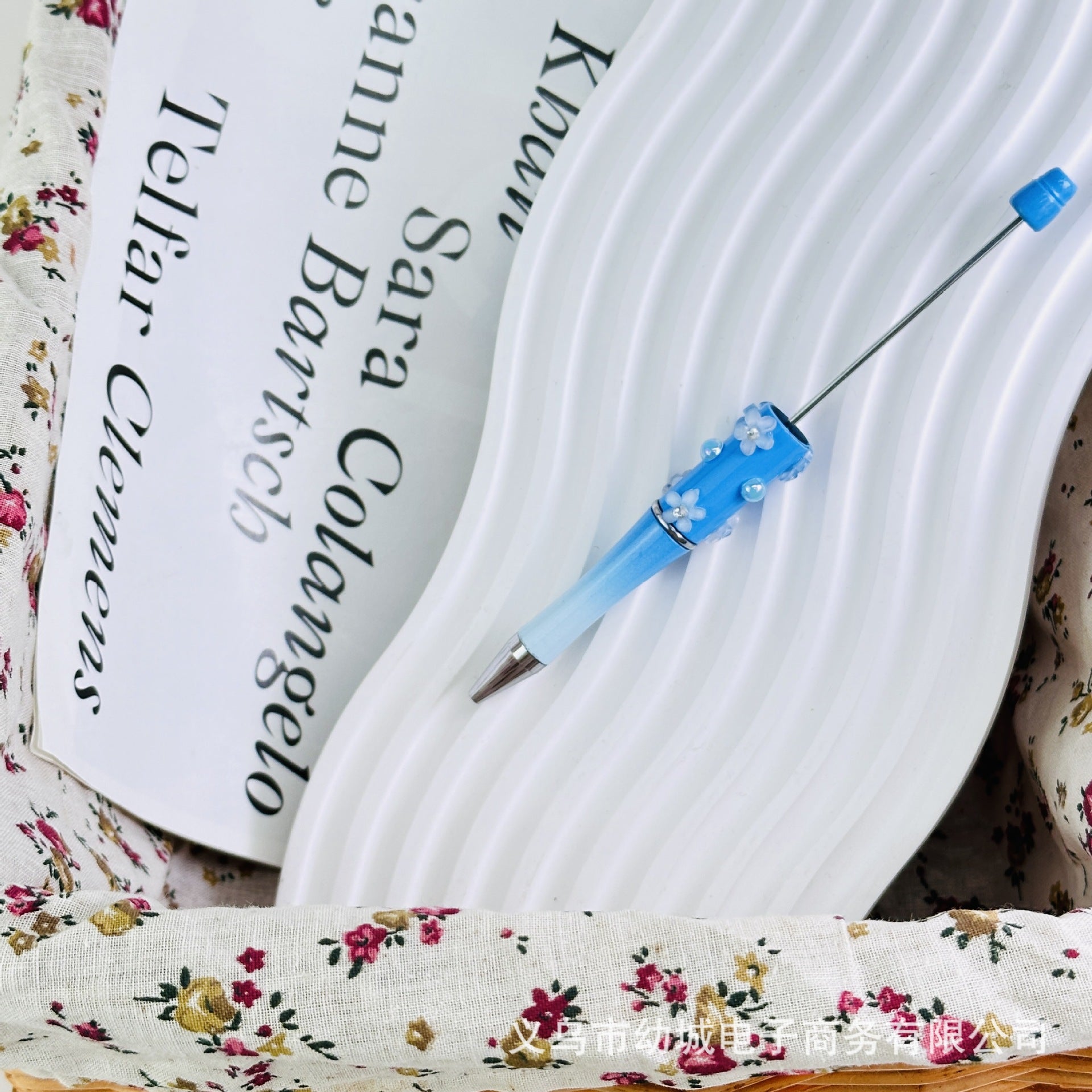 Wholesale 5pcs Magic wand  flowers  starry sky  sugar  beadable pens