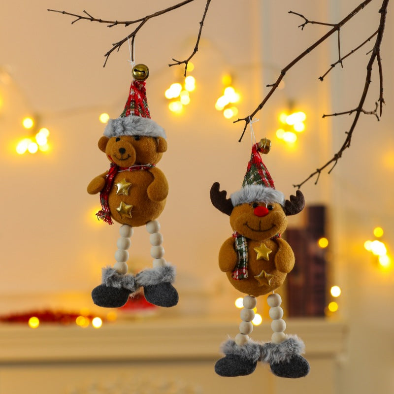 Wholesale Christmas Decorations Christmas Tree Cartoon Small Pendants