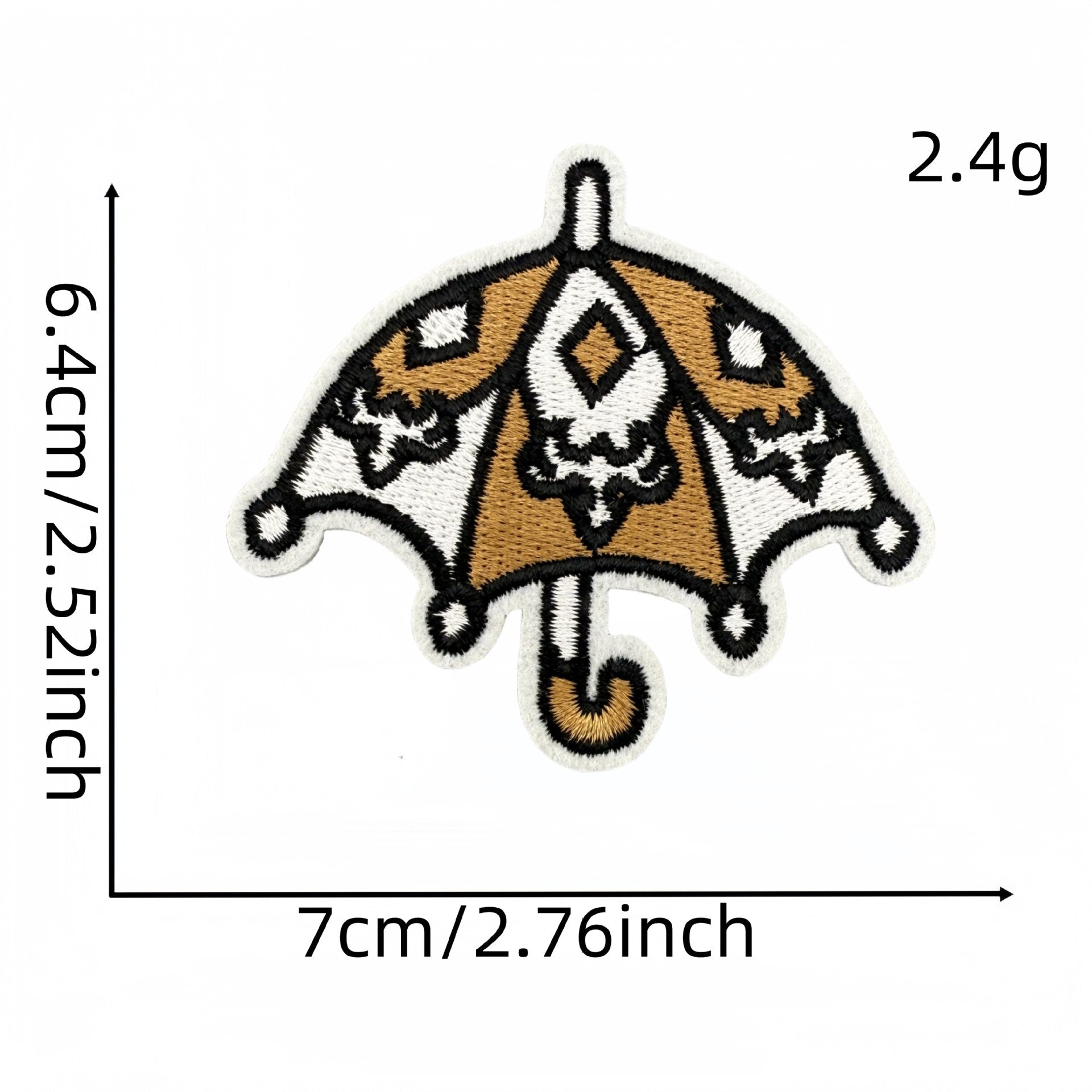 Wholesale Punk style badge brown series skull cartoon ghost