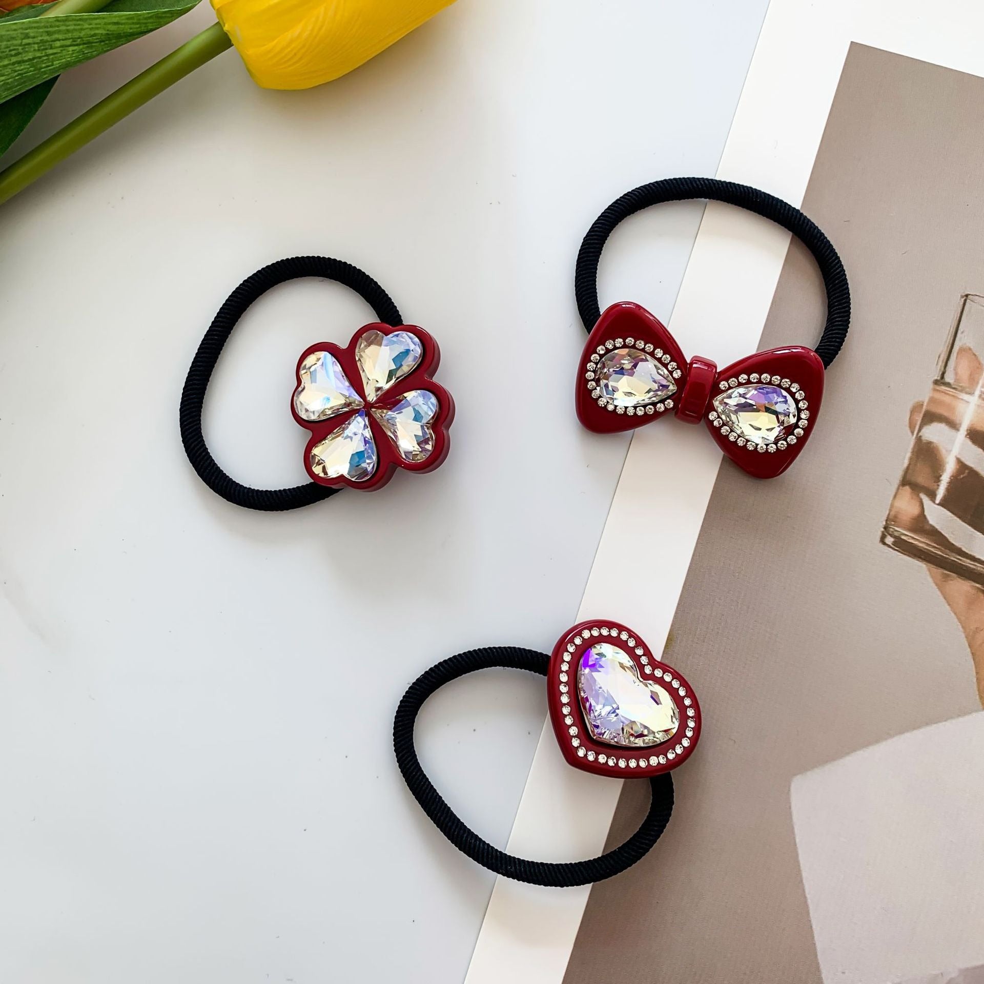 Wholesale Tanabata Valentine's Day Fashion Back Head Shark Clip for Women