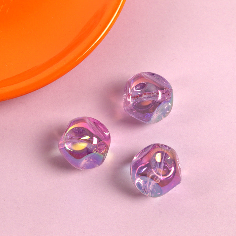 Beads de higos transparentes acrílicos de 100 piezas al por mayor