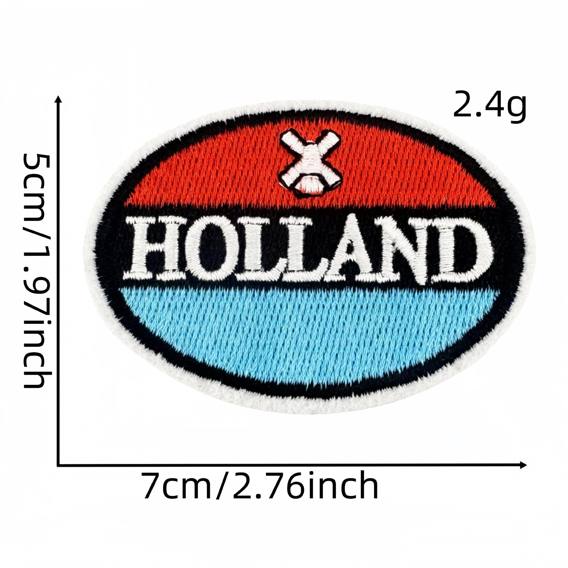Wholesale Cartoon World Landmark Pattern Embroidery DIY Patches