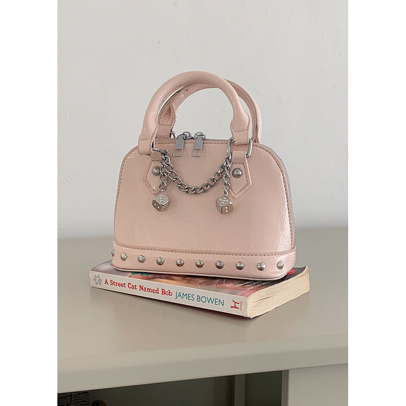 Wholesale Champagne gold shell bag fashionable shoulder crossbody bag