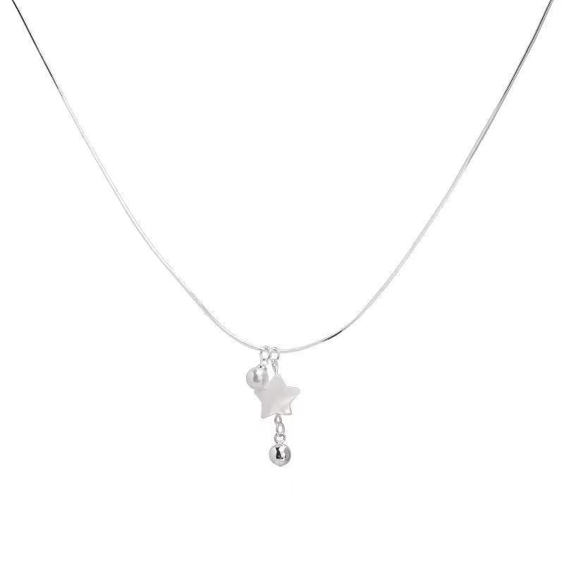 Wholesale French Shell Star Necklace Clavicle Chain Accessories