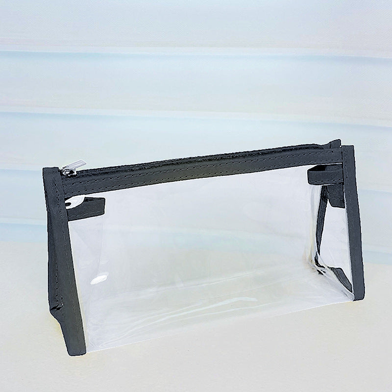 Wholesale PU Transparent Pencil Case