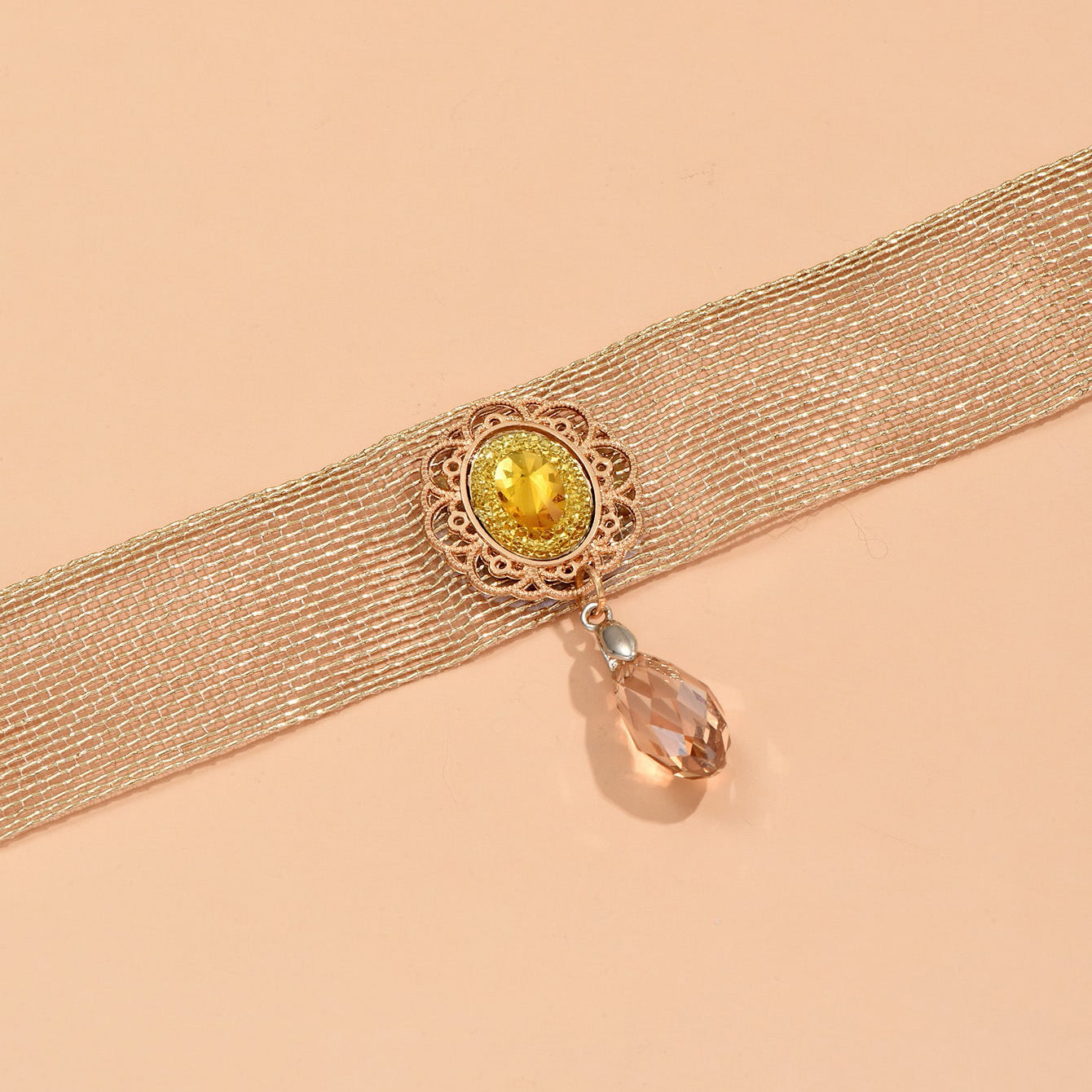 Wholesale Vintage Jewelry Women's Mesh Lace Necklace