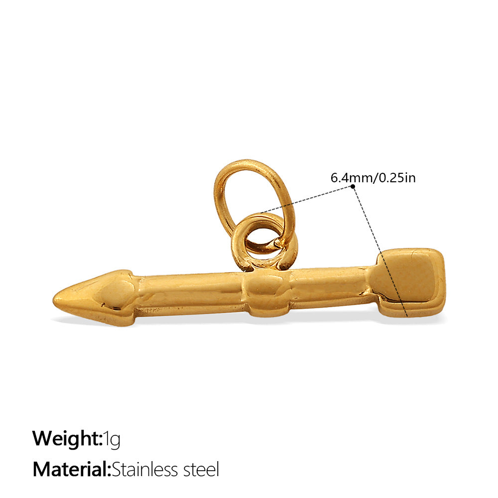 Wholesale Various styles of stainless steel necklace pendant accessories