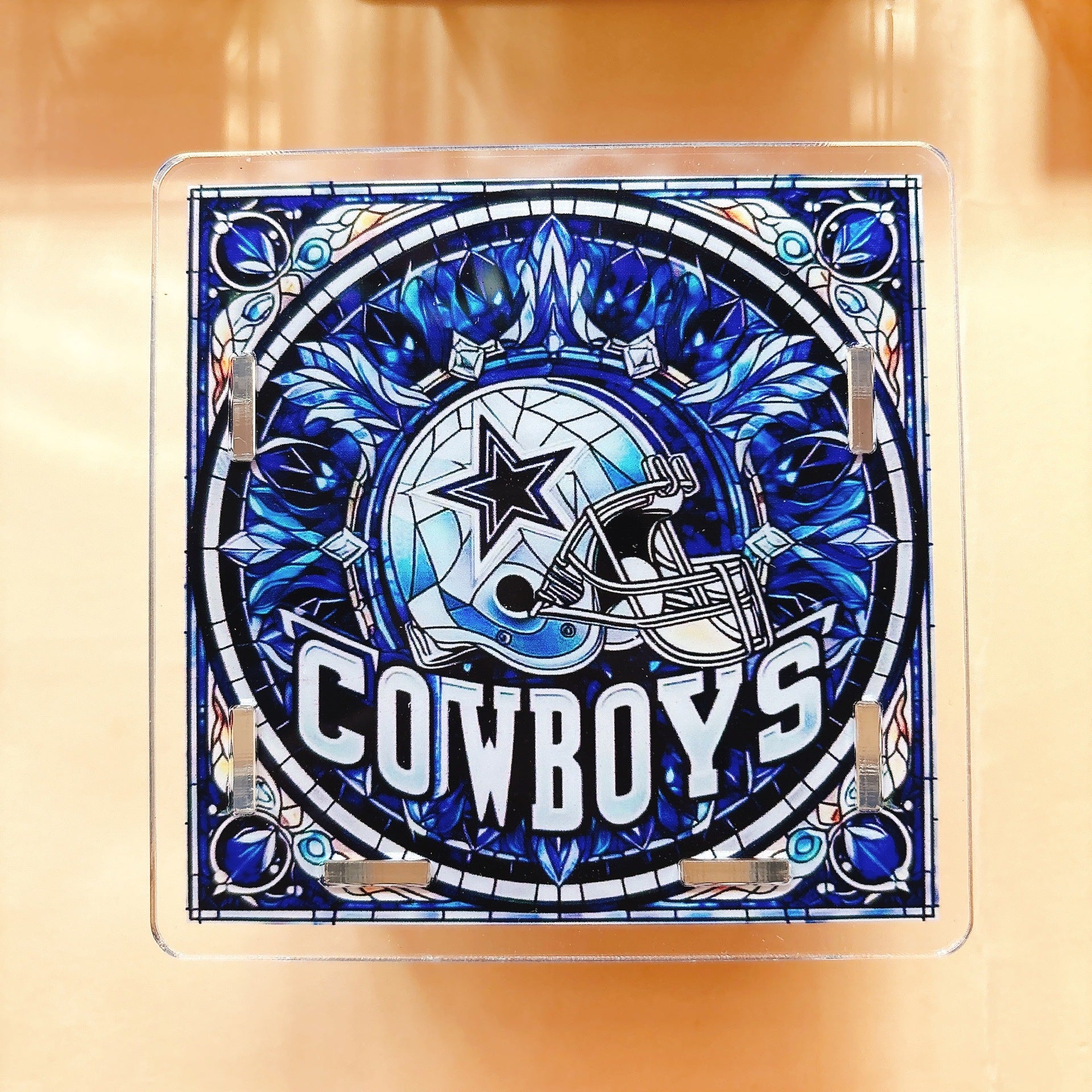 Wholesale Sporting Acrylic Pen Holder Popular Pen Box Creative Gift Stationery Student 10cm