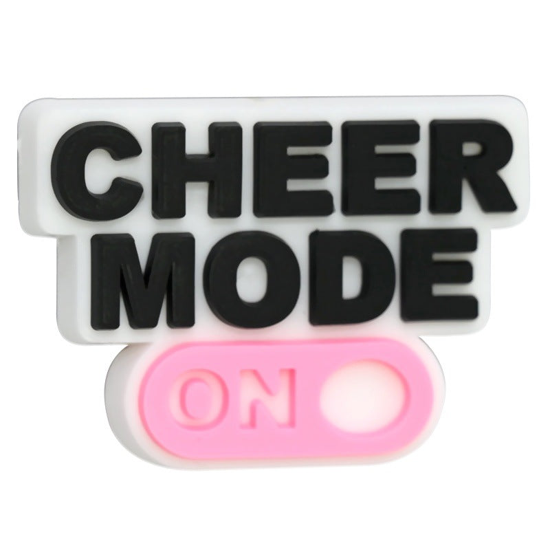 Wholesale  Random 100pcs/pack   Cheerleader Series Beaded DIY Charcoal Beads