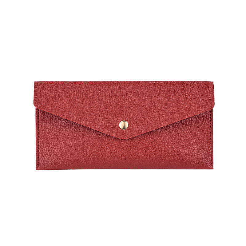 Wholesale  Wallet Long Thin Clutch Bag Simple Bag  Wallet
