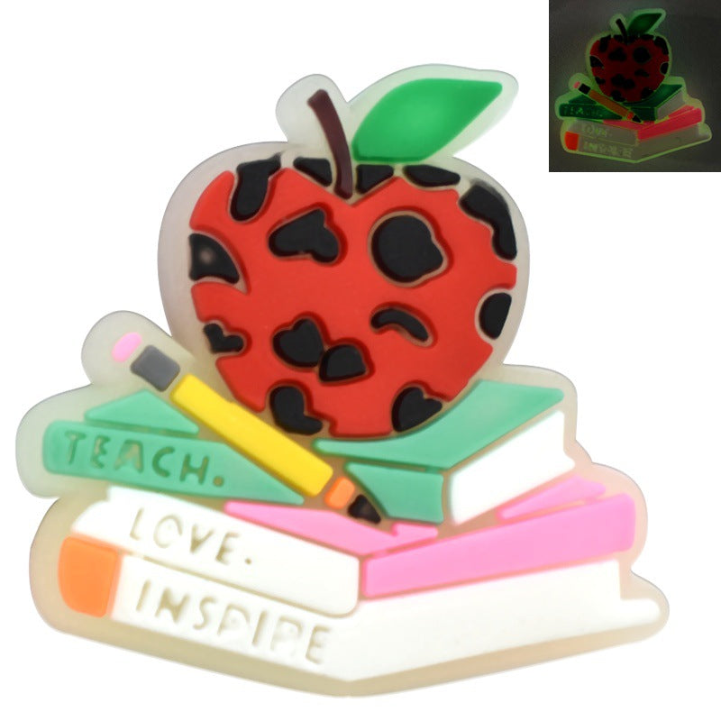 Wholesale Random 100pcs/pack  Glow-in-the-dark cartoon multi-functional beaded   Focal Beads