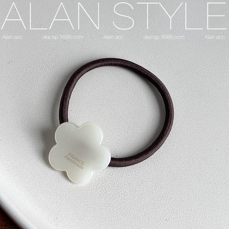 Wholesale Cute Flower Cartoon Acetate Fiber Hair Scrunchies