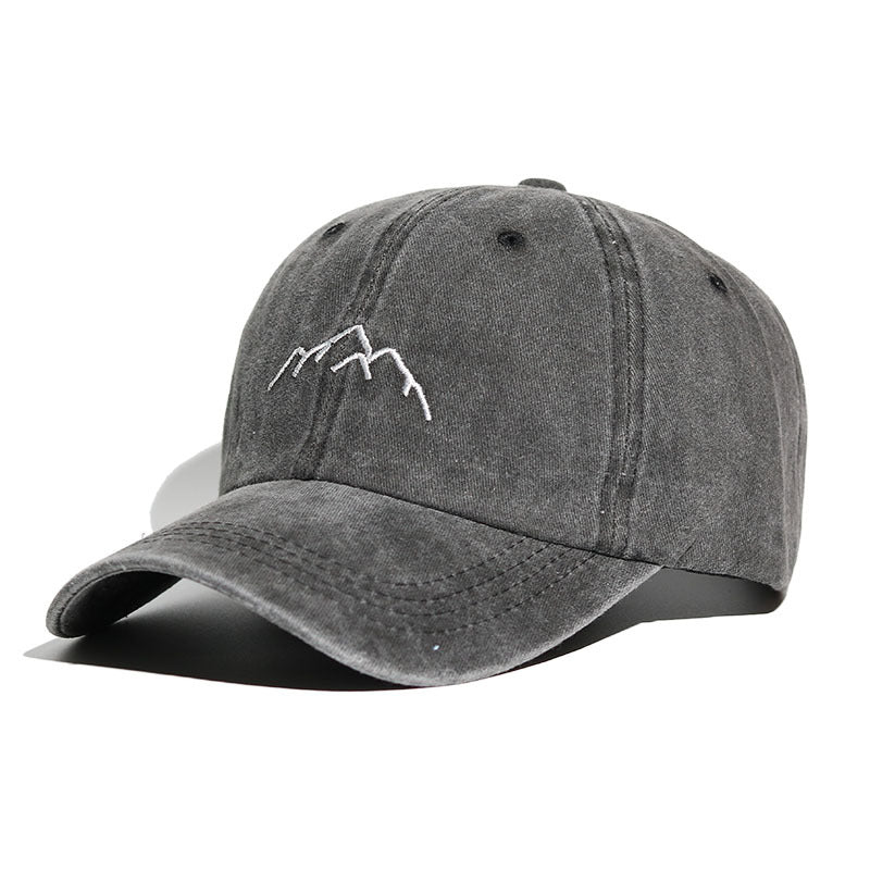 Wholesale Soft Top Embroidered Washed and Distressed Outdoor Baseball Cap