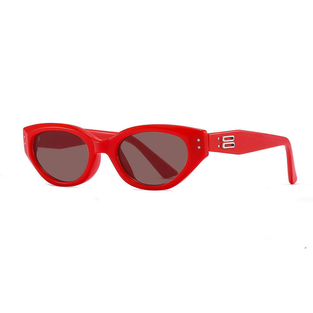 Wholesale Retro cat-eye sunglasses small frame