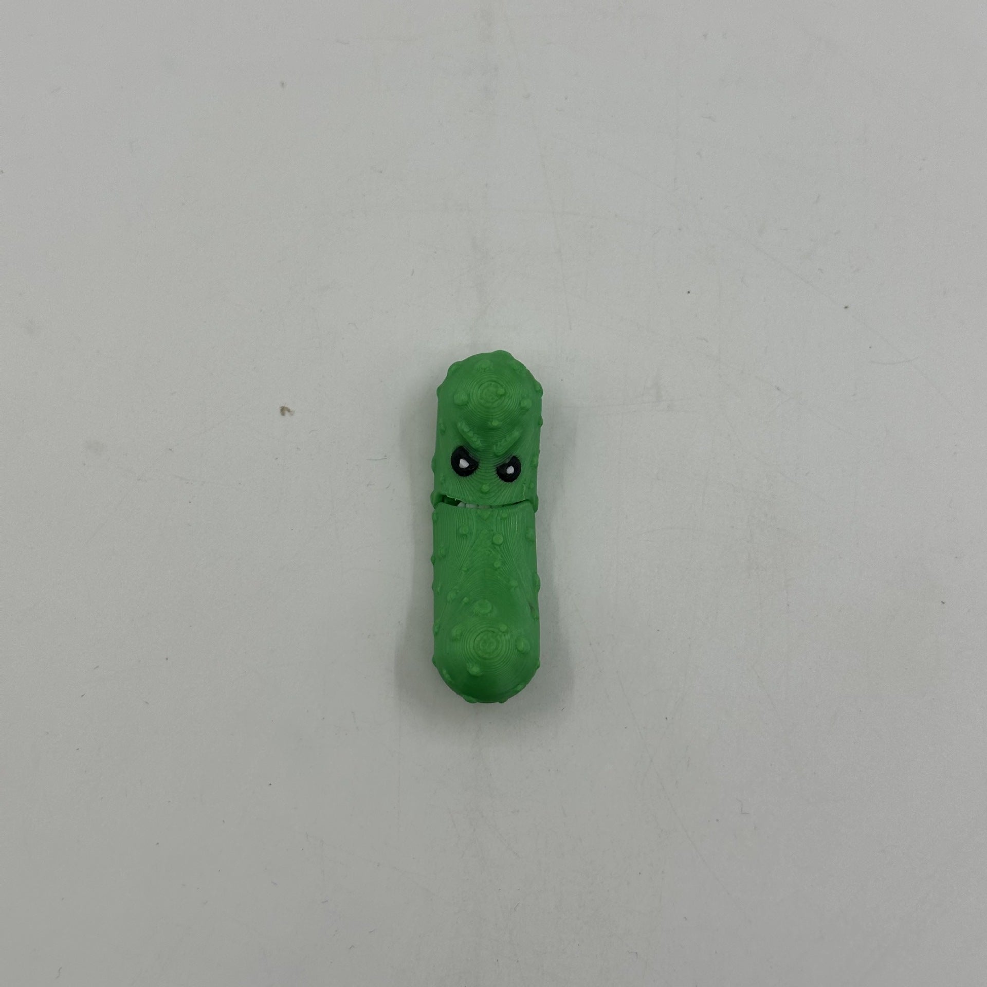 Wholesale Multifunctional 3D printed refrigerator magnet cute mini cucumber pickle pendant