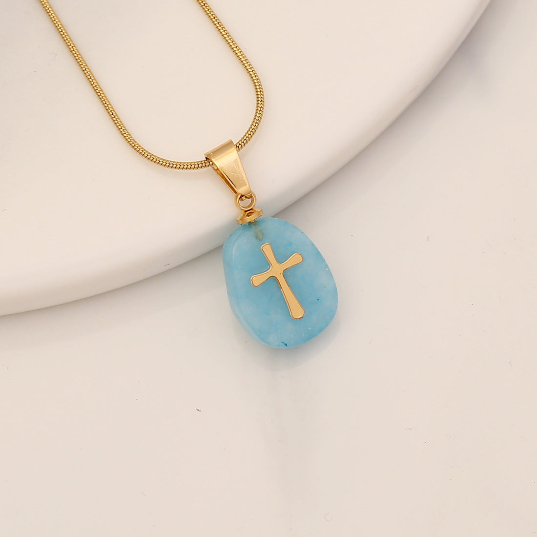 Wholesale cross necklace Luxury Necklaces Stainless Steel Necklace