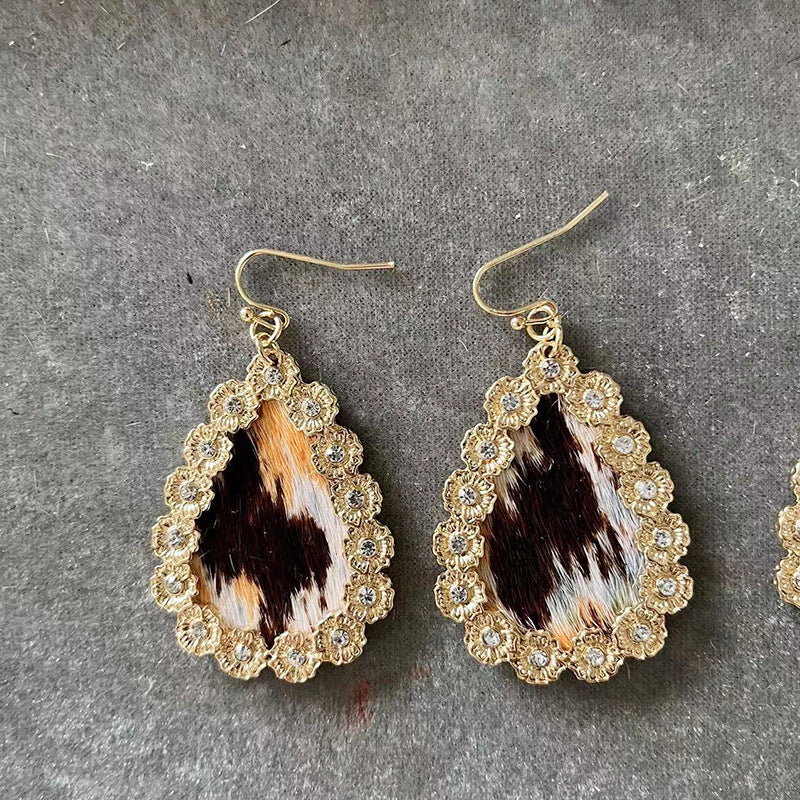 Pendientes para el cabello del caballo de la piedra preciosa