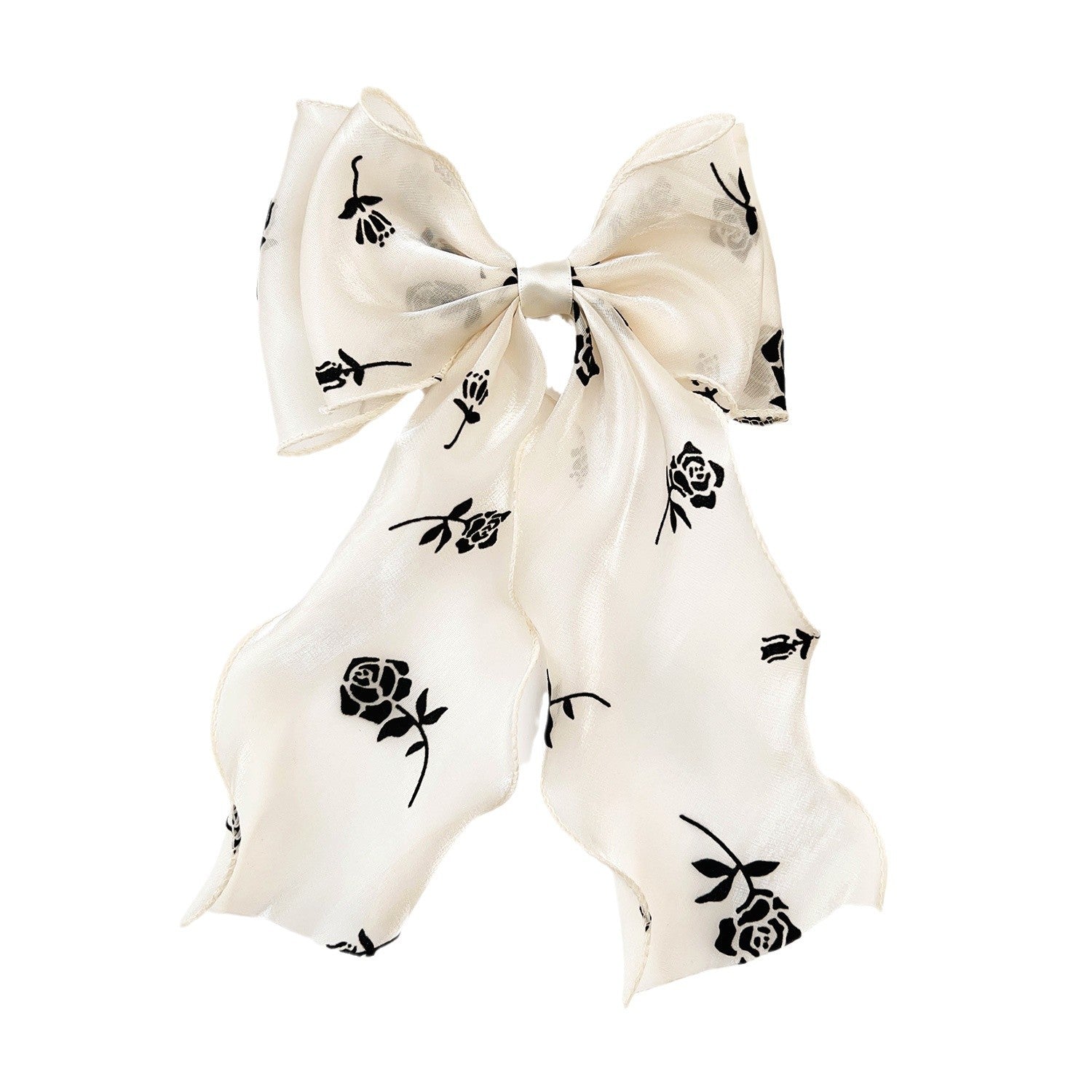 Wholesale 5pcs Mesh Oversized Bow Ribbon Hairpin Women Spring Clip Love Valentine's Day Hair Accessories Hairpin