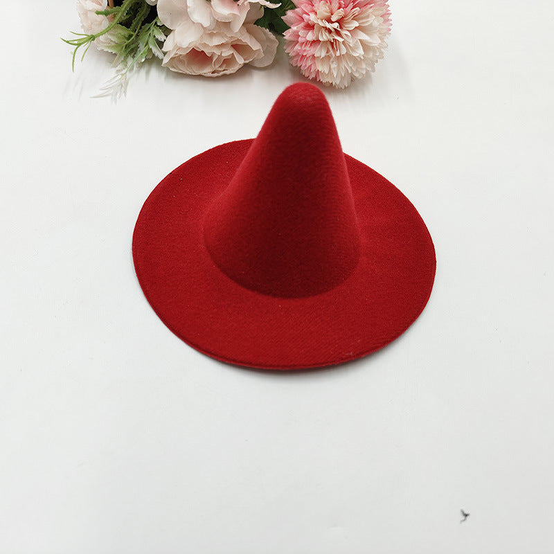 Wholesale Wholesale New Halloween wizard hat birthday party hat decoration hat mini pet hat