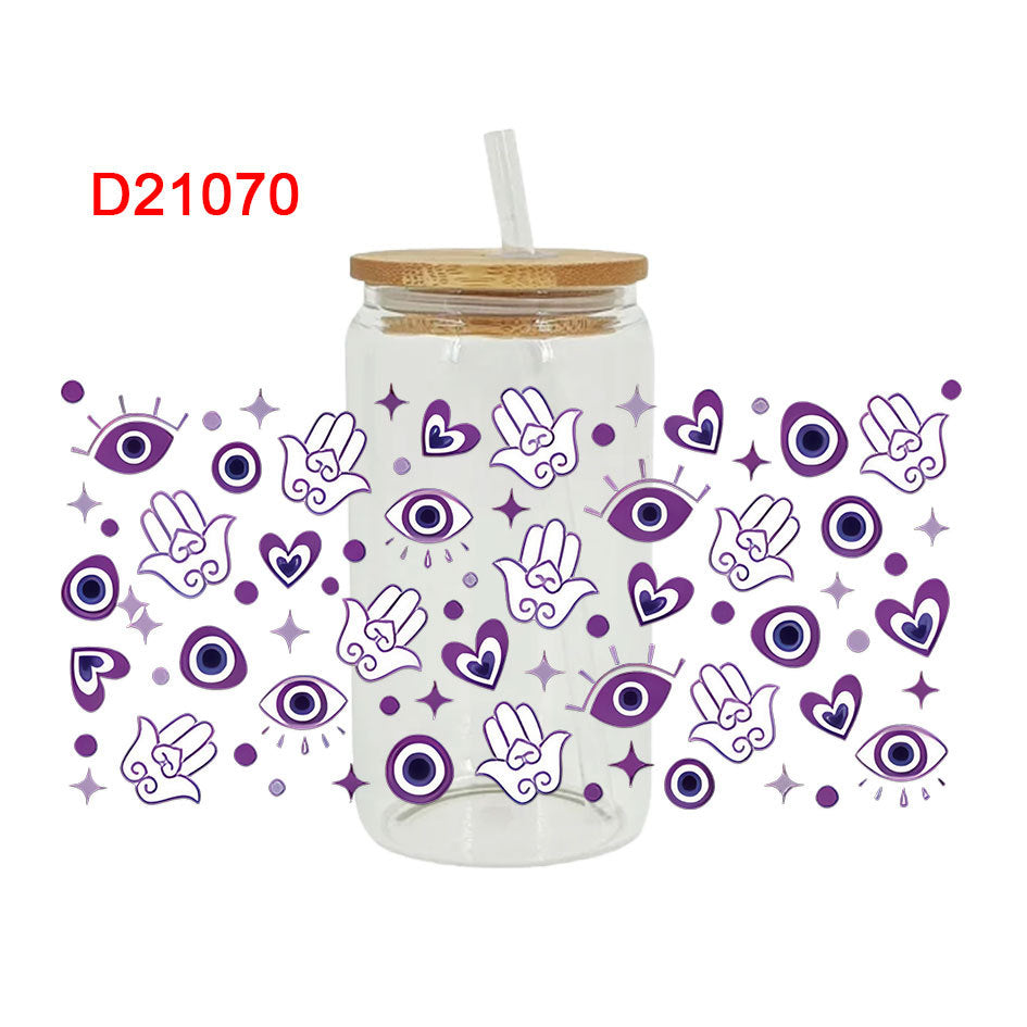 Wholesale UV Transfer Paste Glass Crystal Label Crystal Paste 16OZ UV DTF WRAPS
