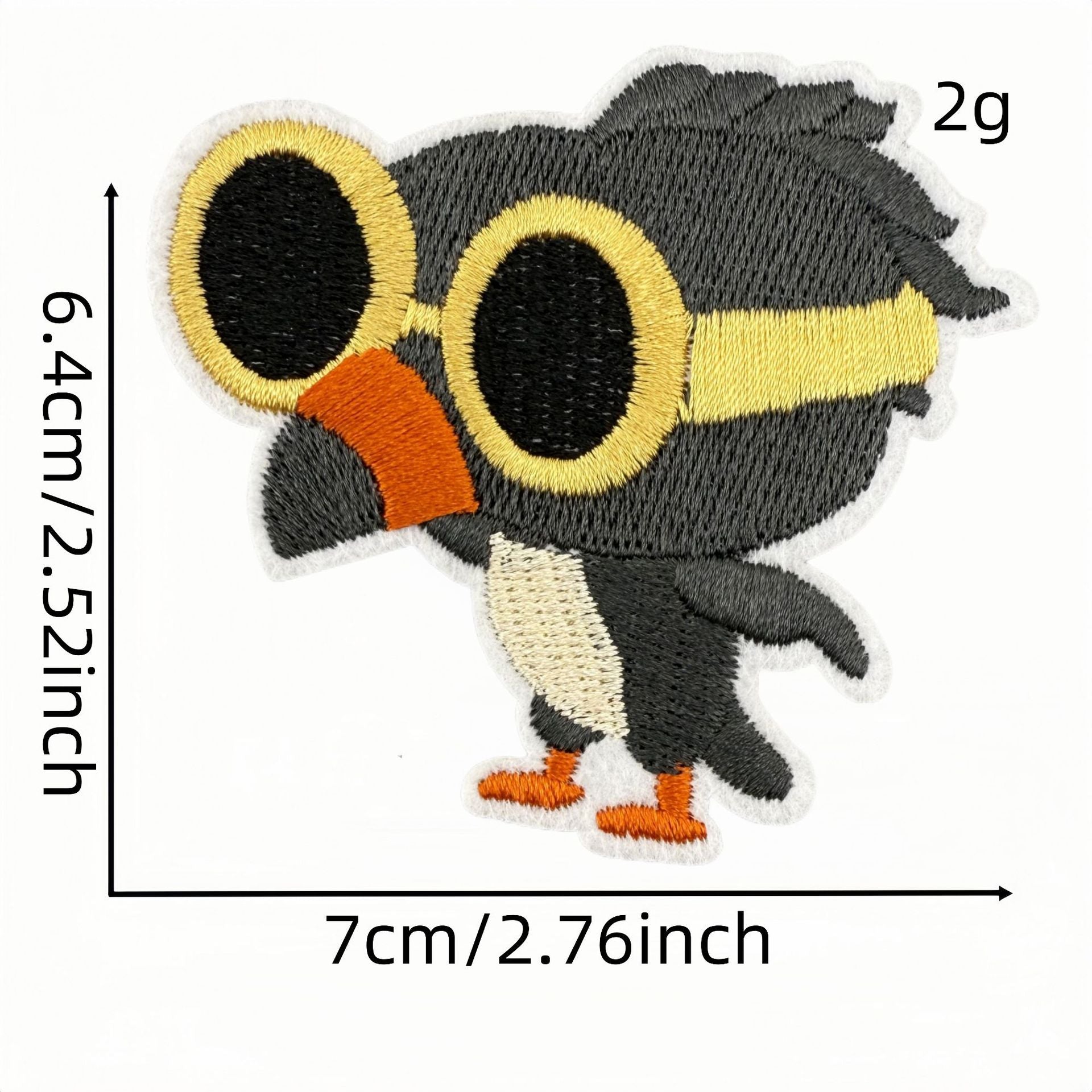 Wholesale Cartoon Cute and Bizarre Animal DIY Patches